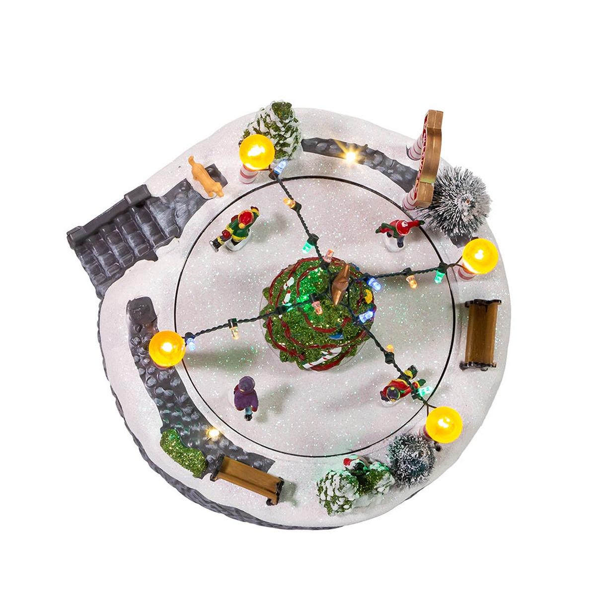 Shop For Kurt Adler 7 - Inch Battery - Operated Musical LED Ice Rink