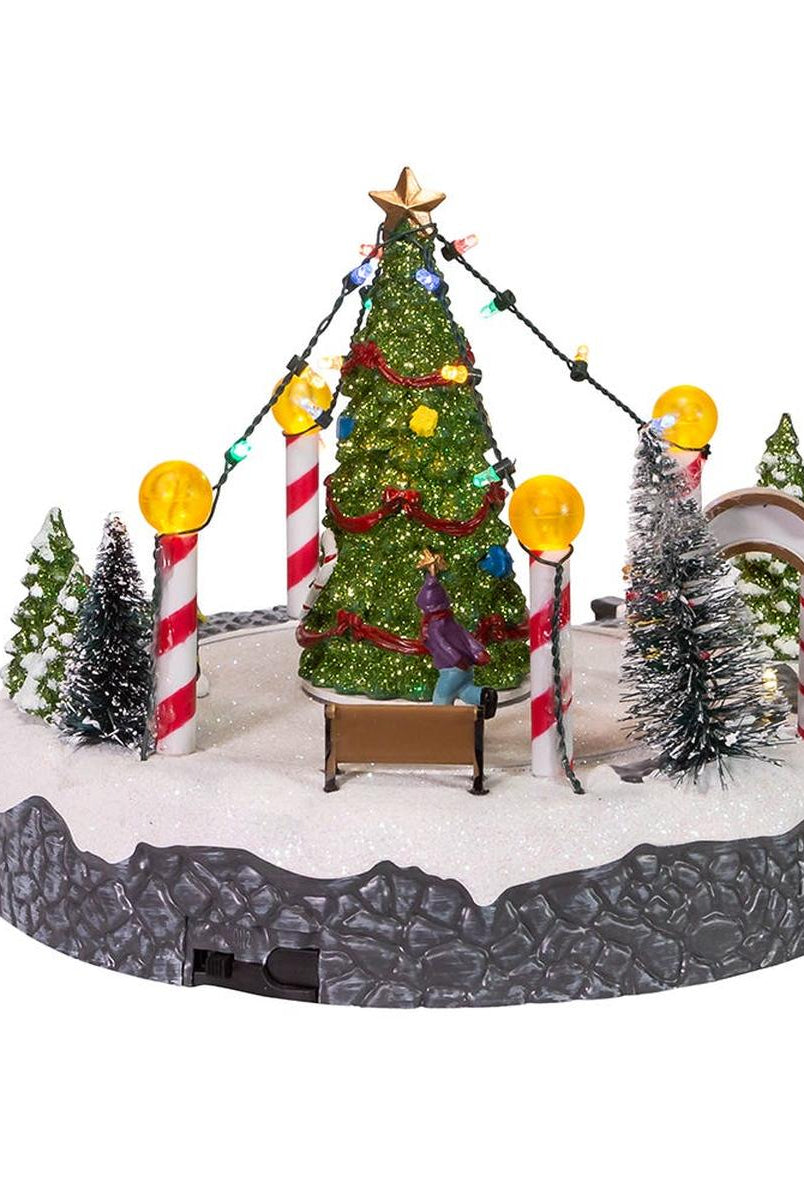 Shop For Kurt Adler 7 - Inch Battery - Operated Musical LED Ice Rink