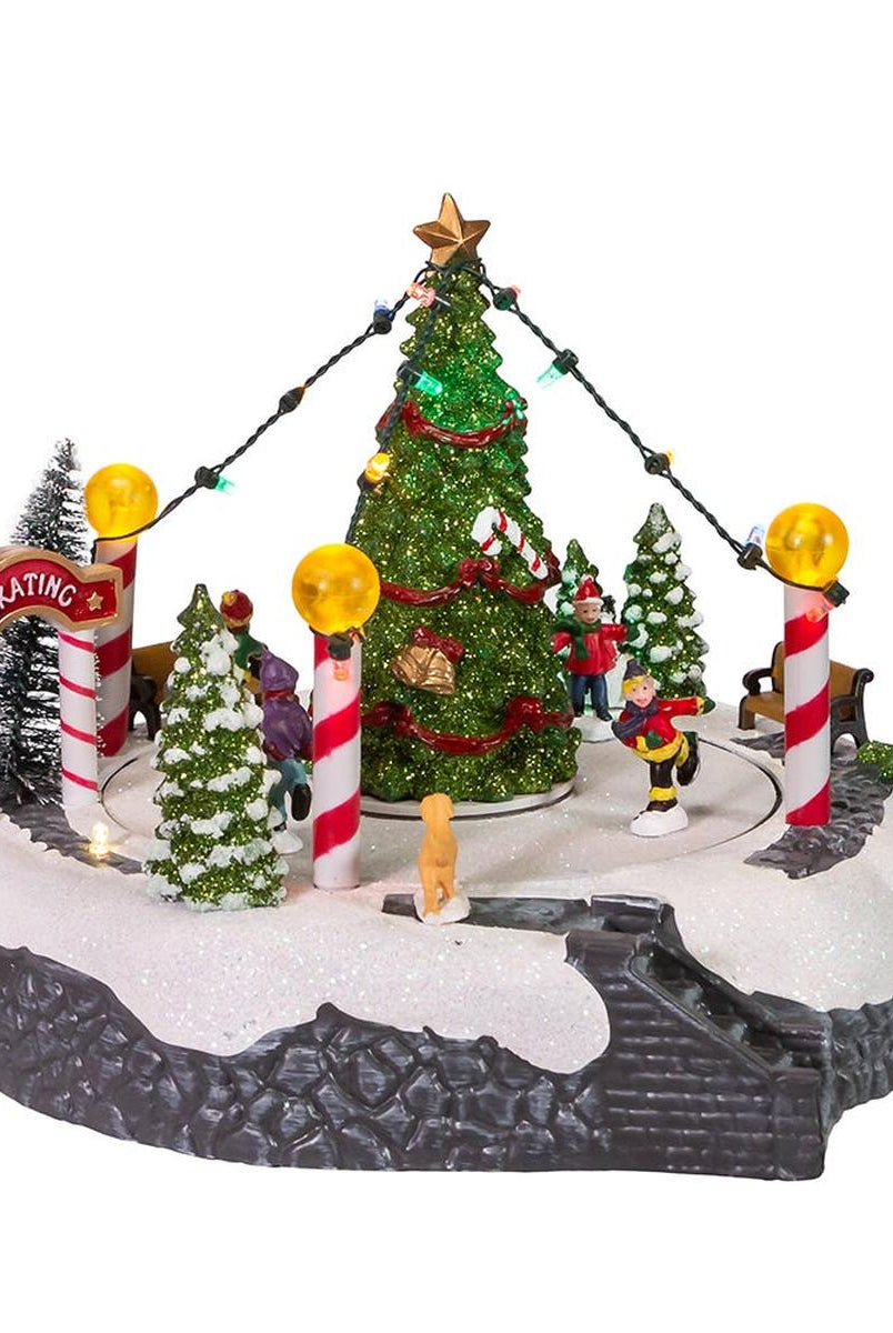 Shop For Kurt Adler 7 - Inch Battery - Operated Musical LED Ice Rink