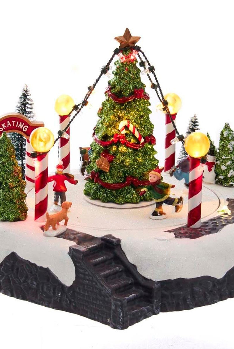 Shop For Kurt Adler 7 - Inch Battery - Operated Musical LED Ice Rink