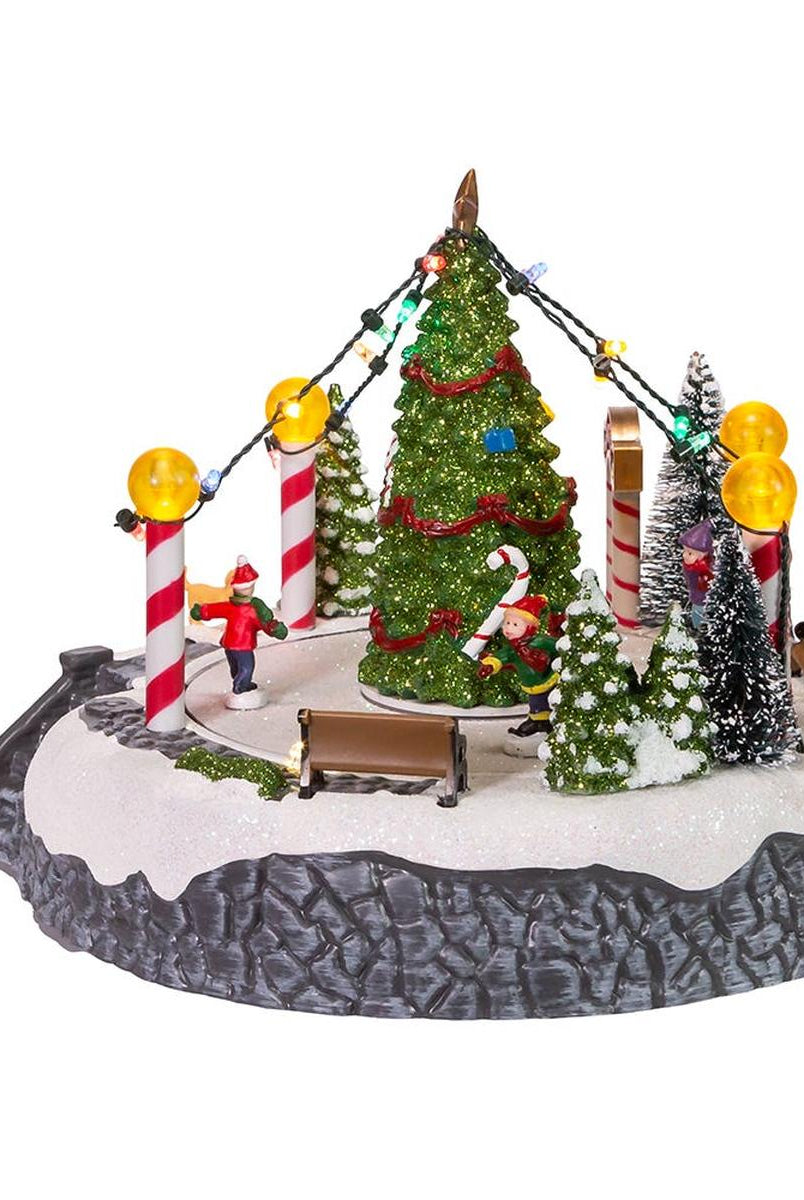 Shop For Kurt Adler 7 - Inch Battery - Operated Musical LED Ice Rink