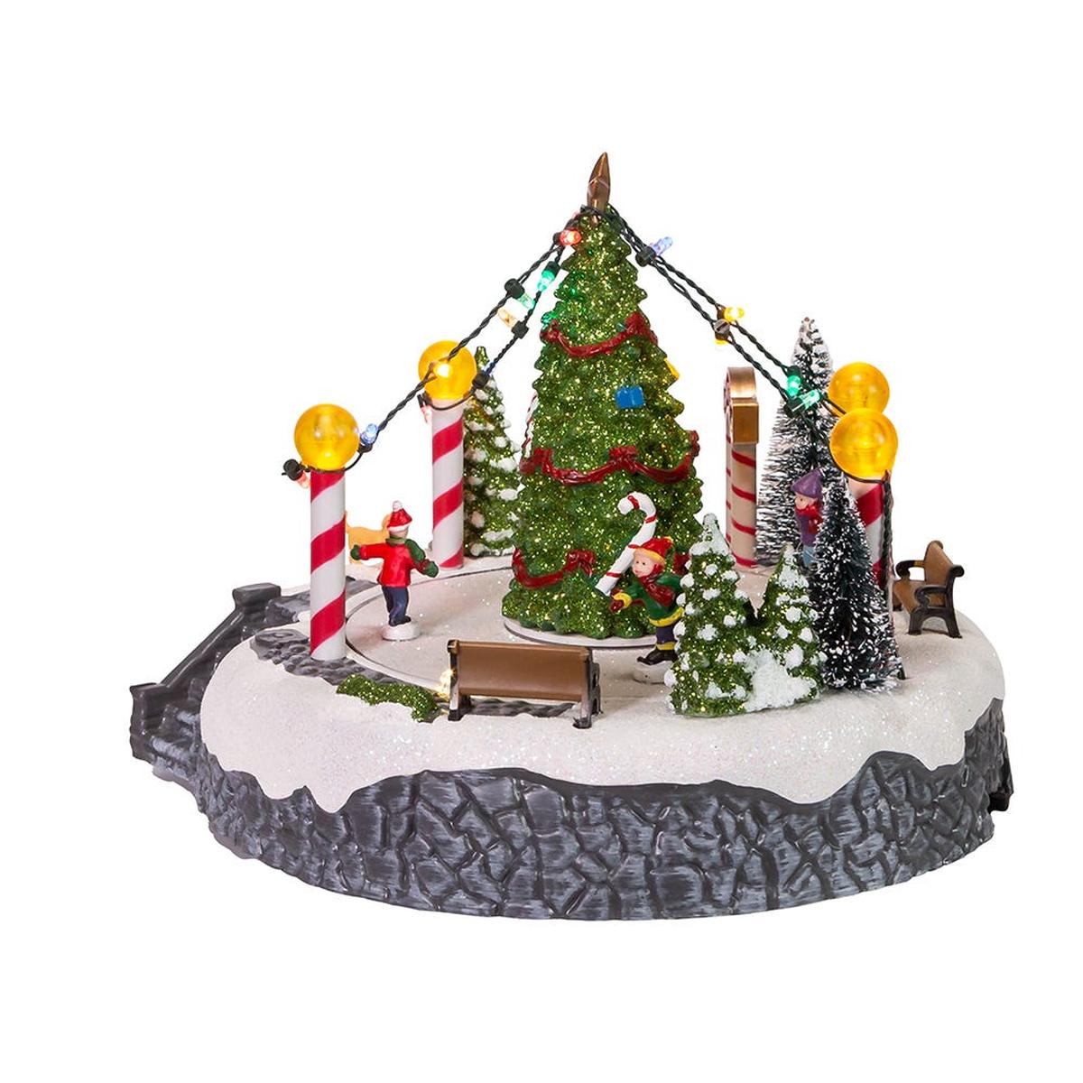 Shop For Kurt Adler 7 - Inch Battery - Operated Musical LED Ice Rink