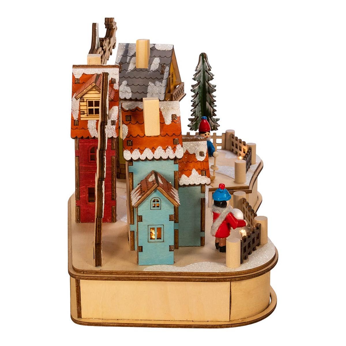 Shop For Kurt Adler 7.08 - Inch Village Musical LED House with Motion