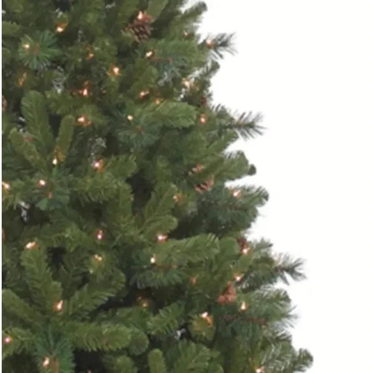 Shop For Kurt Adler 7.5 - Foot Pre - Lit Clear Burlington Spruce