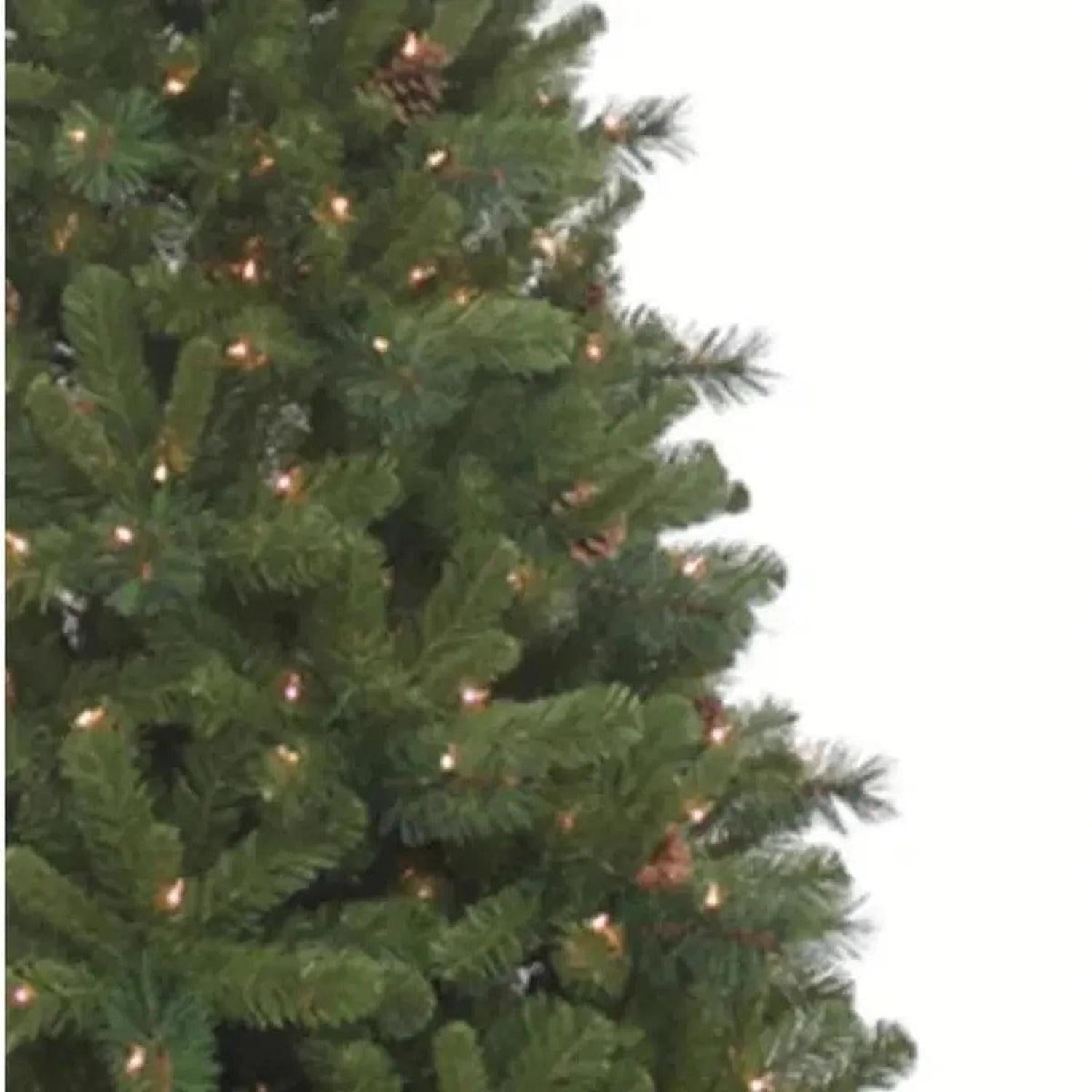 Shop For Kurt Adler 7.5 - Foot Pre - Lit Clear Burlington Spruce
