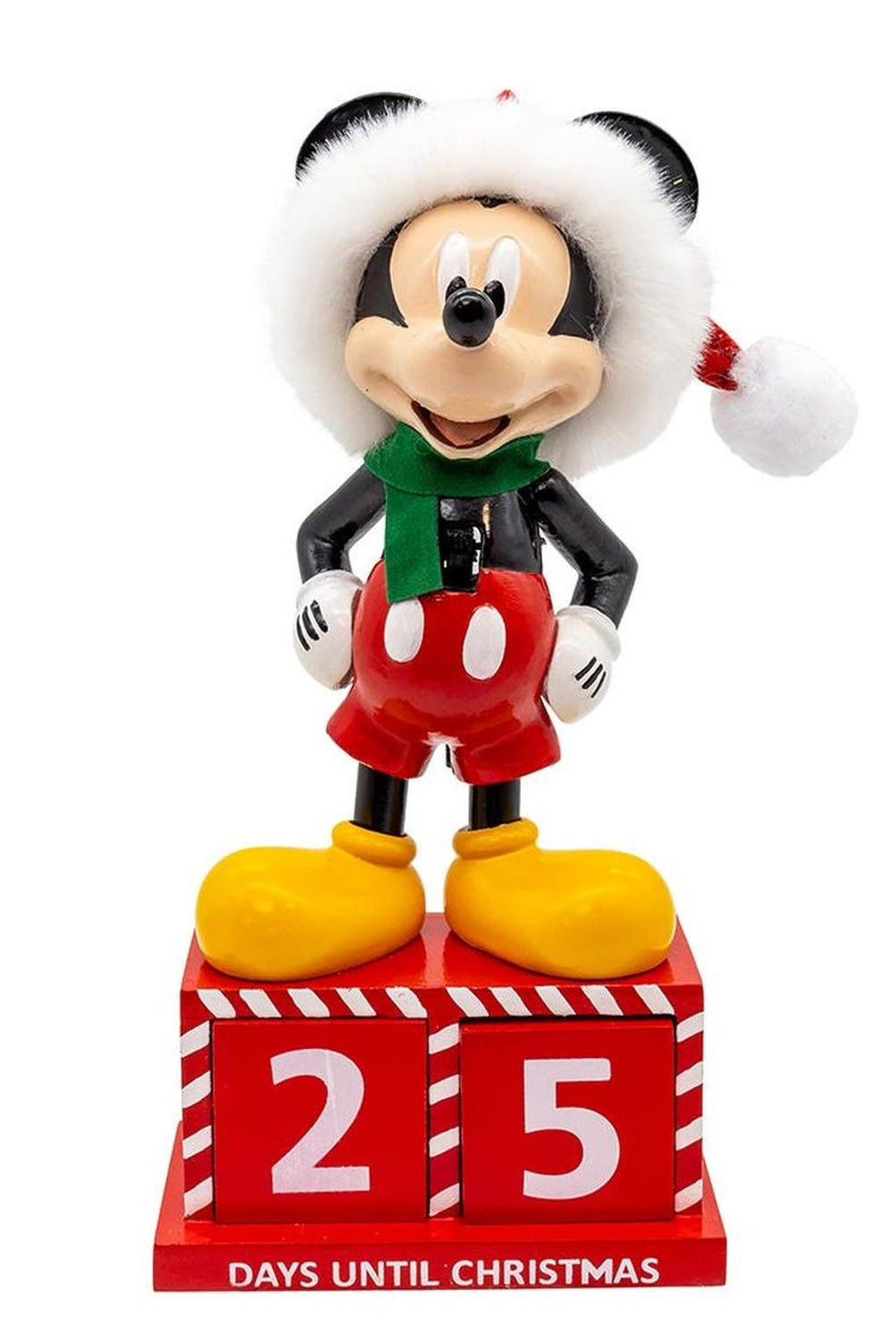 Kurt Adler 8-Inch Disney Mickey Mouse Countdown Nutcracker
