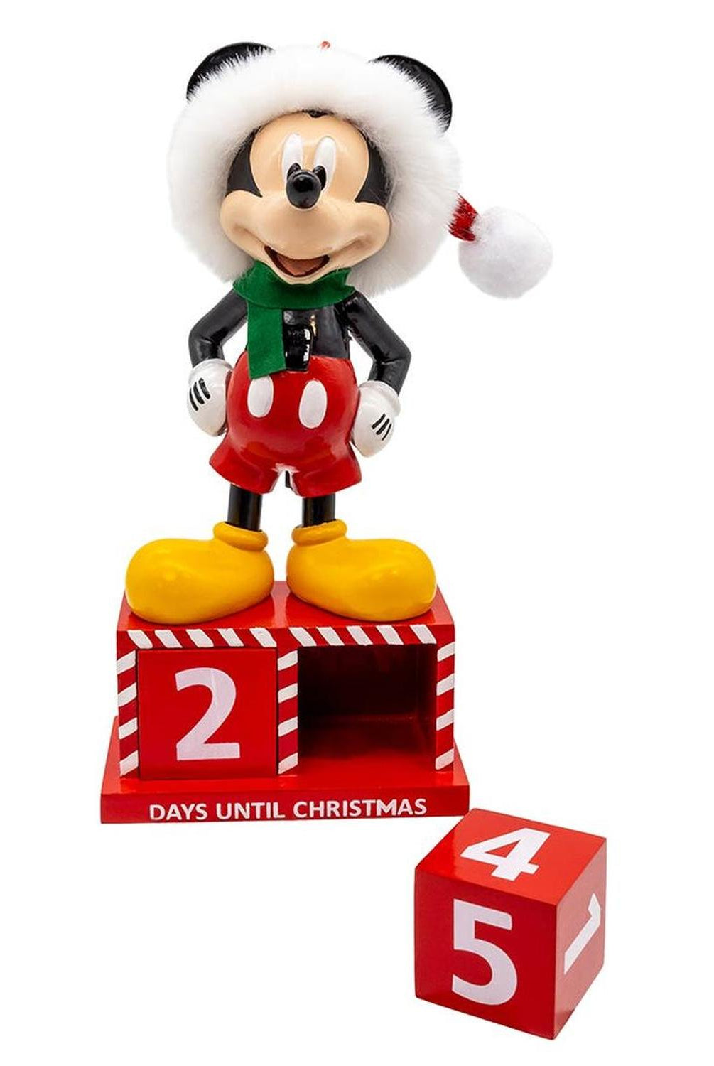 Kurt Adler 8-Inch Disney Mickey Mouse Countdown Nutcracker