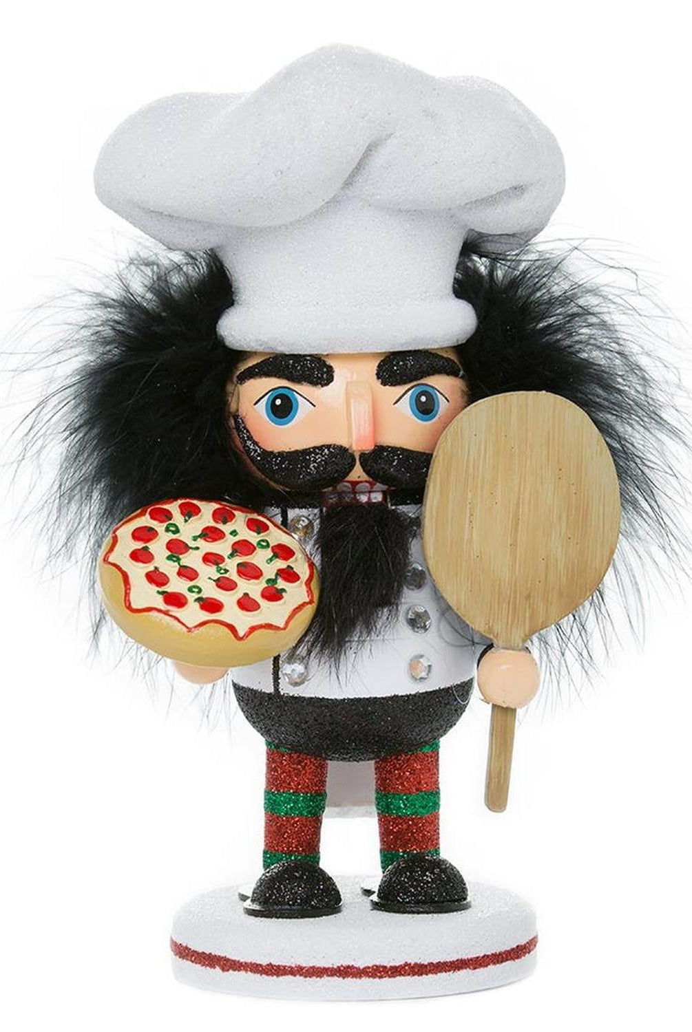 Kurt Adler 8-Inch Hollywood Pizza Guy Nutcracker
