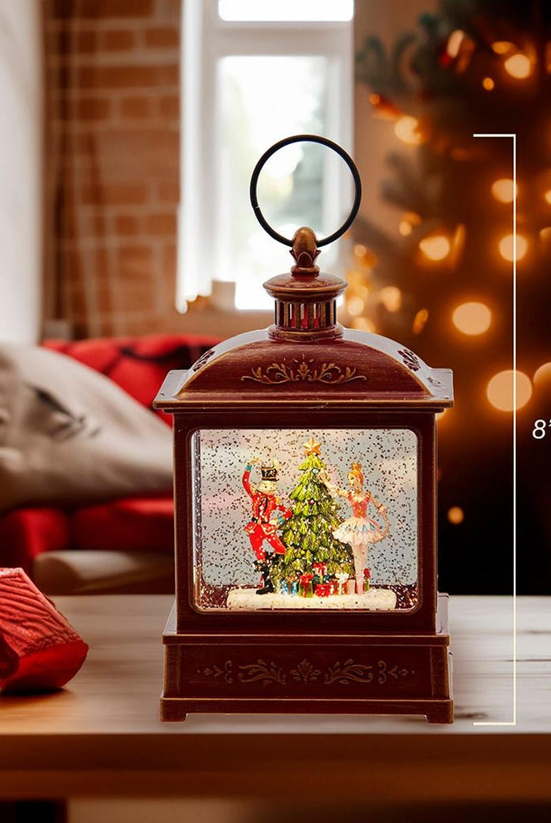 Shop For Kurt Adler 8 - Inch Nutcracker Swirl Water Lantern