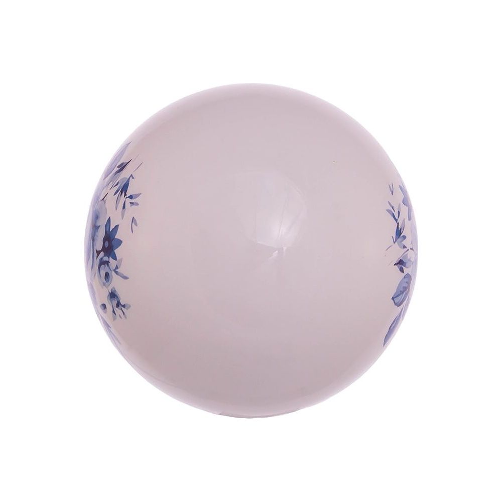 Shop For Kurt Adler 80MM Delft Blue Shiny Glass Ball Ornaments, 6 - Piece Set