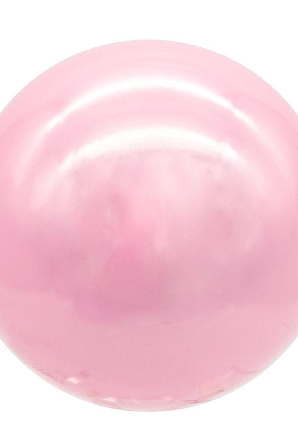 Kurt Adler 80MM Glass Pearlized Pink Ball Ornaments