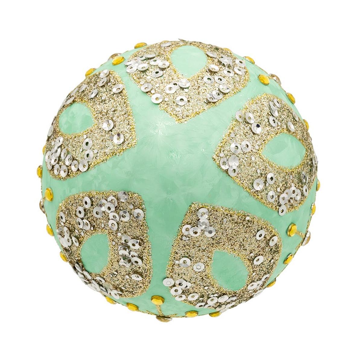 Shop For Kurt Adler 80MM Glass Teal and Blue Glass Ornaments, 6 - Piece Box