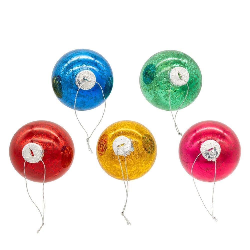 Shop For Kurt Adler 80MM Multicolor Ball Ornament, 6 - Piece Box