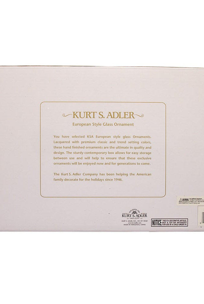 Shop For Kurt Adler 80MM Multicolor Ball Ornament, 6 - Piece Box