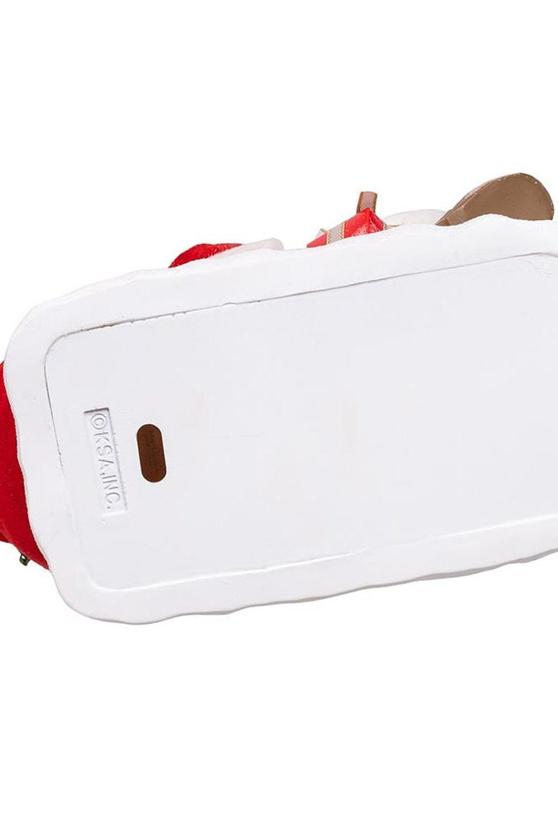 Shop For Kurt Adler 8.5 - Inch Fabriché Santa on Sled
