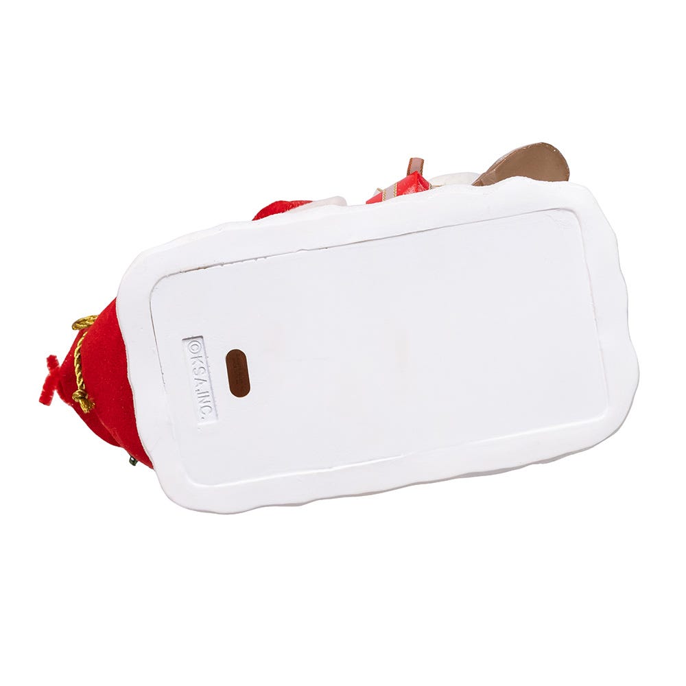 Shop For Kurt Adler 8.5 - Inch Fabriché Santa on Sled