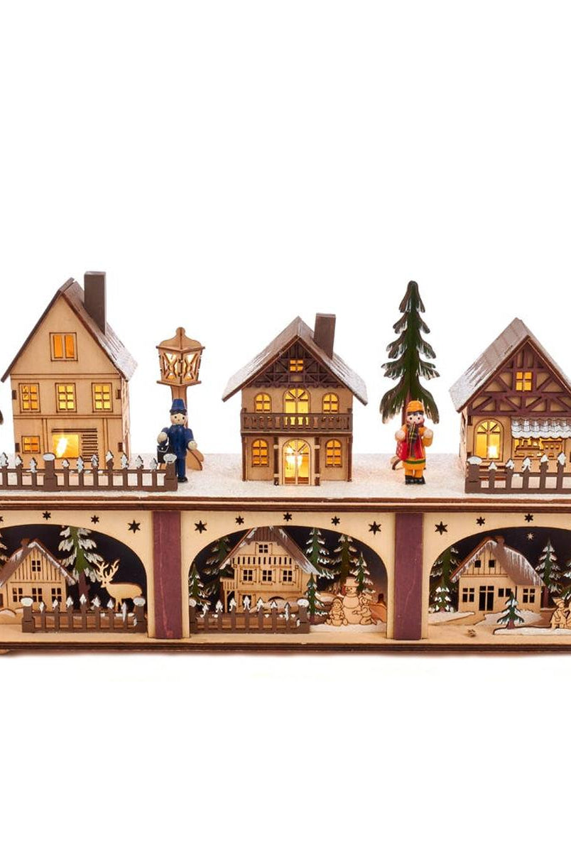Shop For Kurt Adler 8.66 - Inch Battery - Operated Village LED House