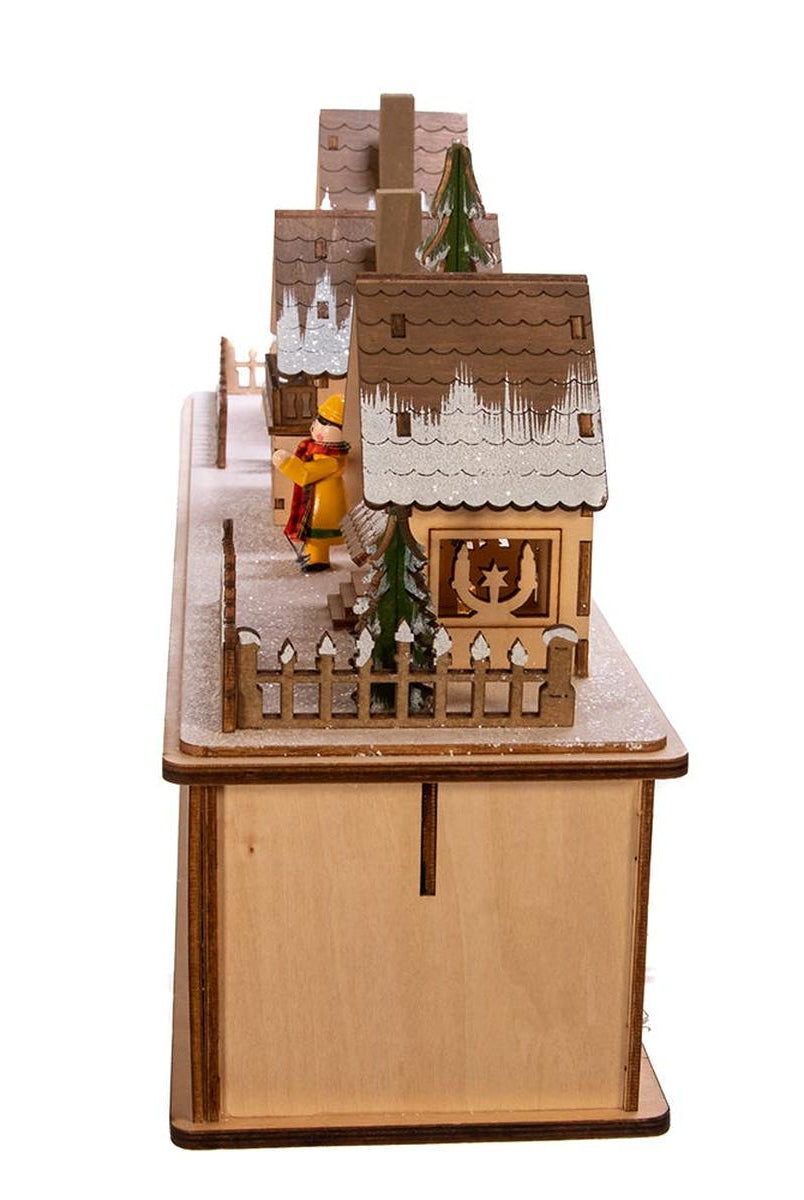 Shop For Kurt Adler 8.66 - Inch Battery - Operated Village LED House