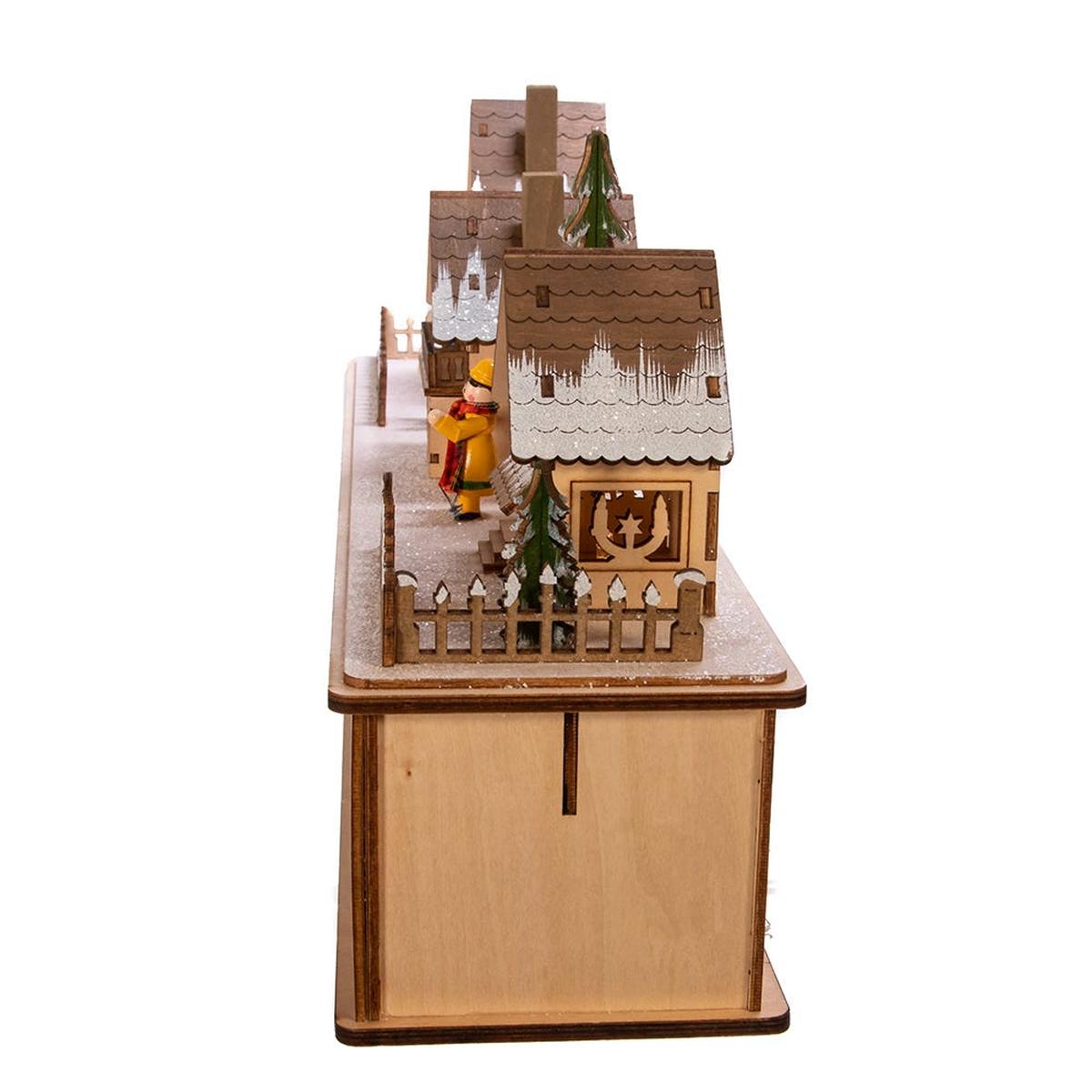 Shop For Kurt Adler 8.66 - Inch Battery - Operated Village LED House