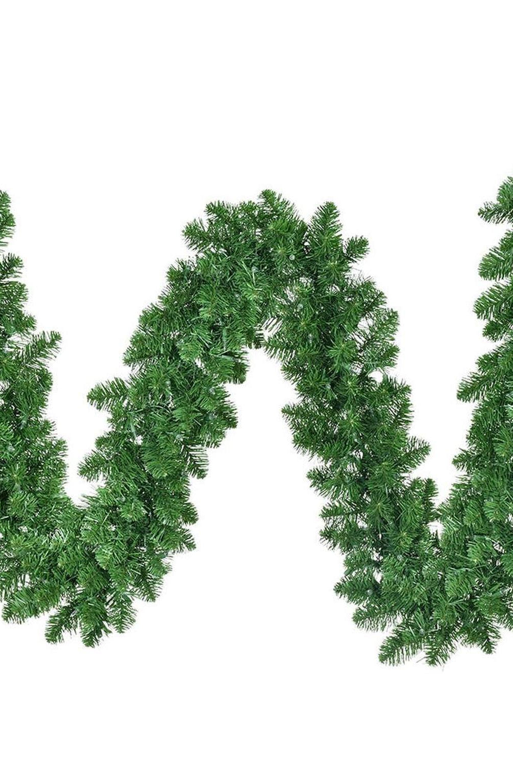 Kurt Adler 9-Foot Pre-Lit Clear Incandescent Vanderbilt Garland