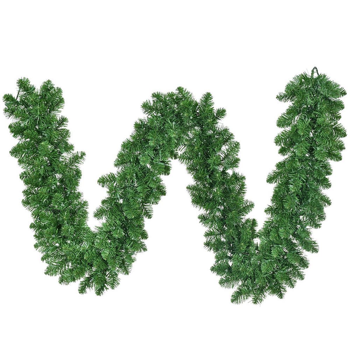 Shop For Kurt Adler 9 - Foot Pre - Lit Clear Incandescent Vanderbilt Garland