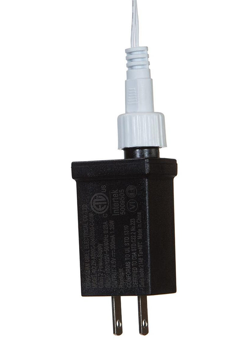 Shop For Kurt Adler 9 - Foot Pre - Lit Multi - Colored LED Jackson White Pine Garland