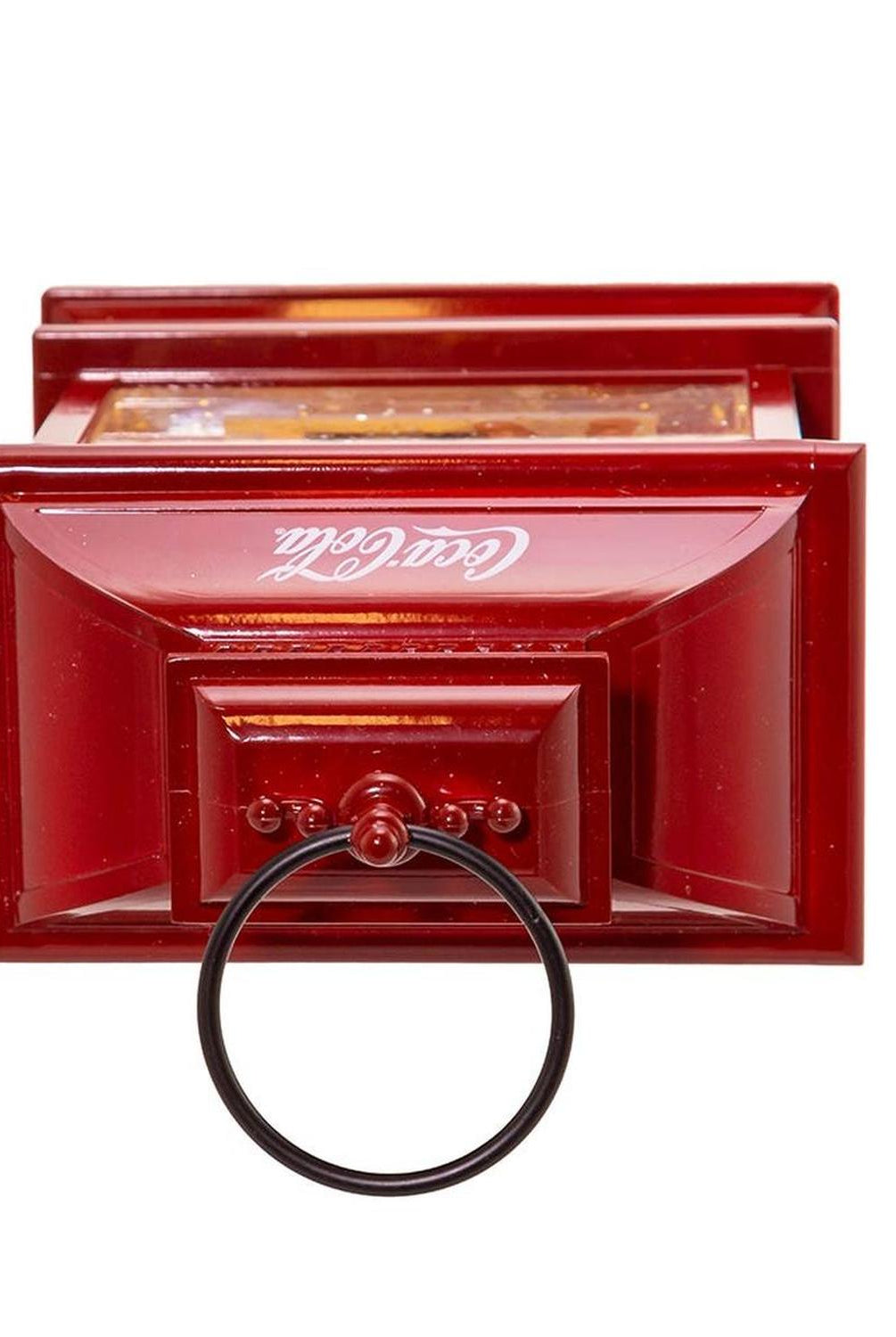 Kurt Adler 9-Inch Battery-Operated LED Coke Santa Lantern