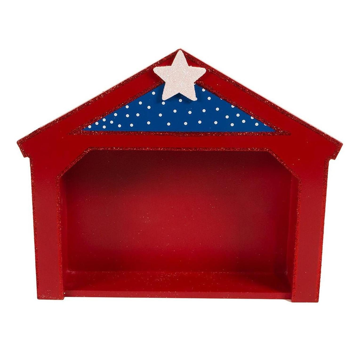 Shop For Kurt Adler 9 - Inch Miniature Nativity Set with 9 Figures and Stable