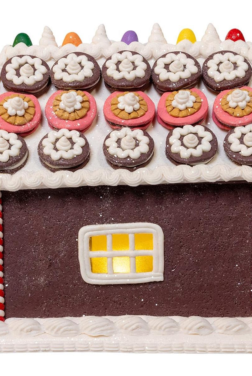 Shop For Kurt Adler 9.5 - Inch LED Gingerbread Cookie House