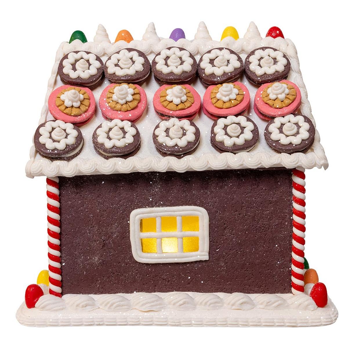 Shop For Kurt Adler 9.5 - Inch LED Gingerbread Cookie House