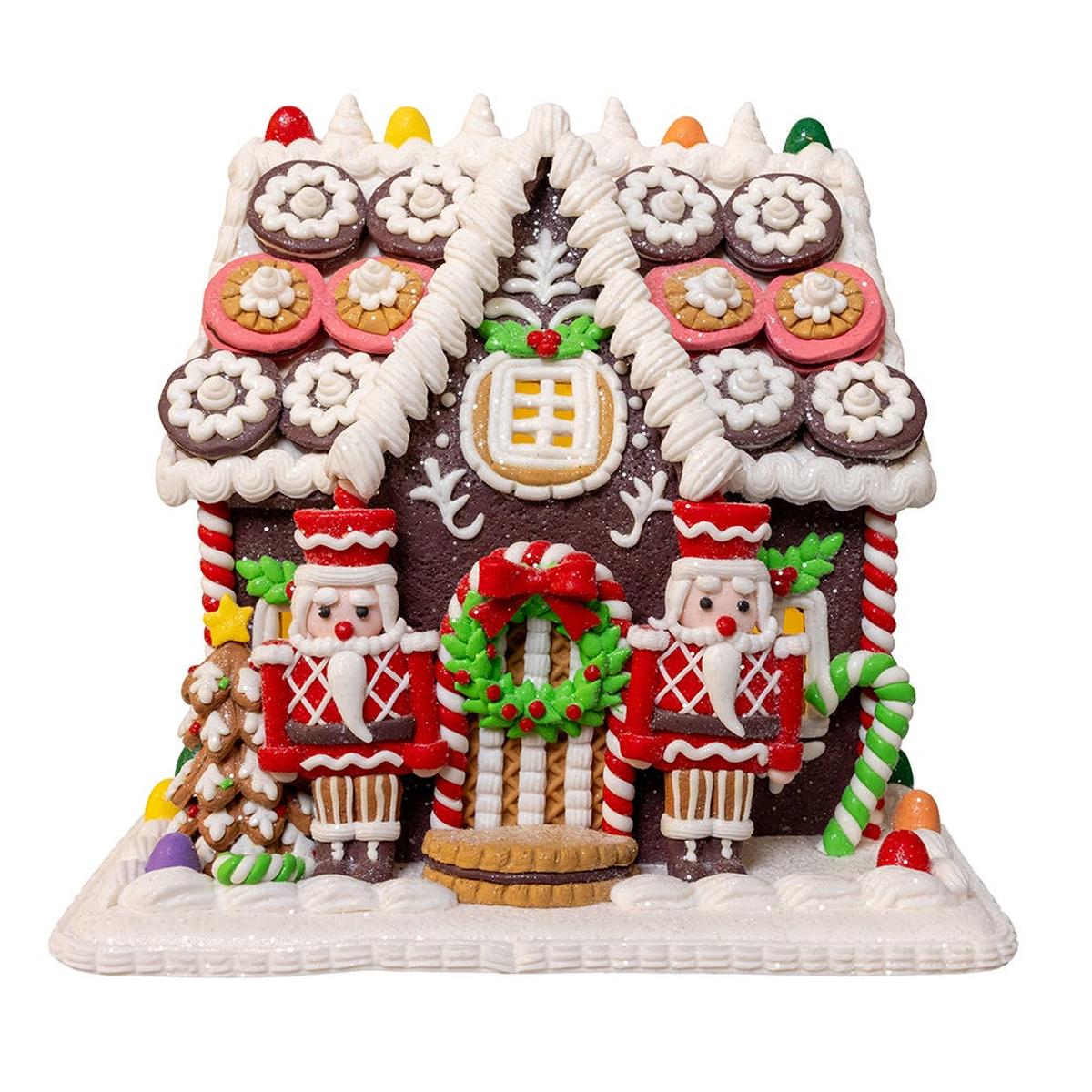 Shop For Kurt Adler 9.5 - Inch LED Gingerbread Cookie House