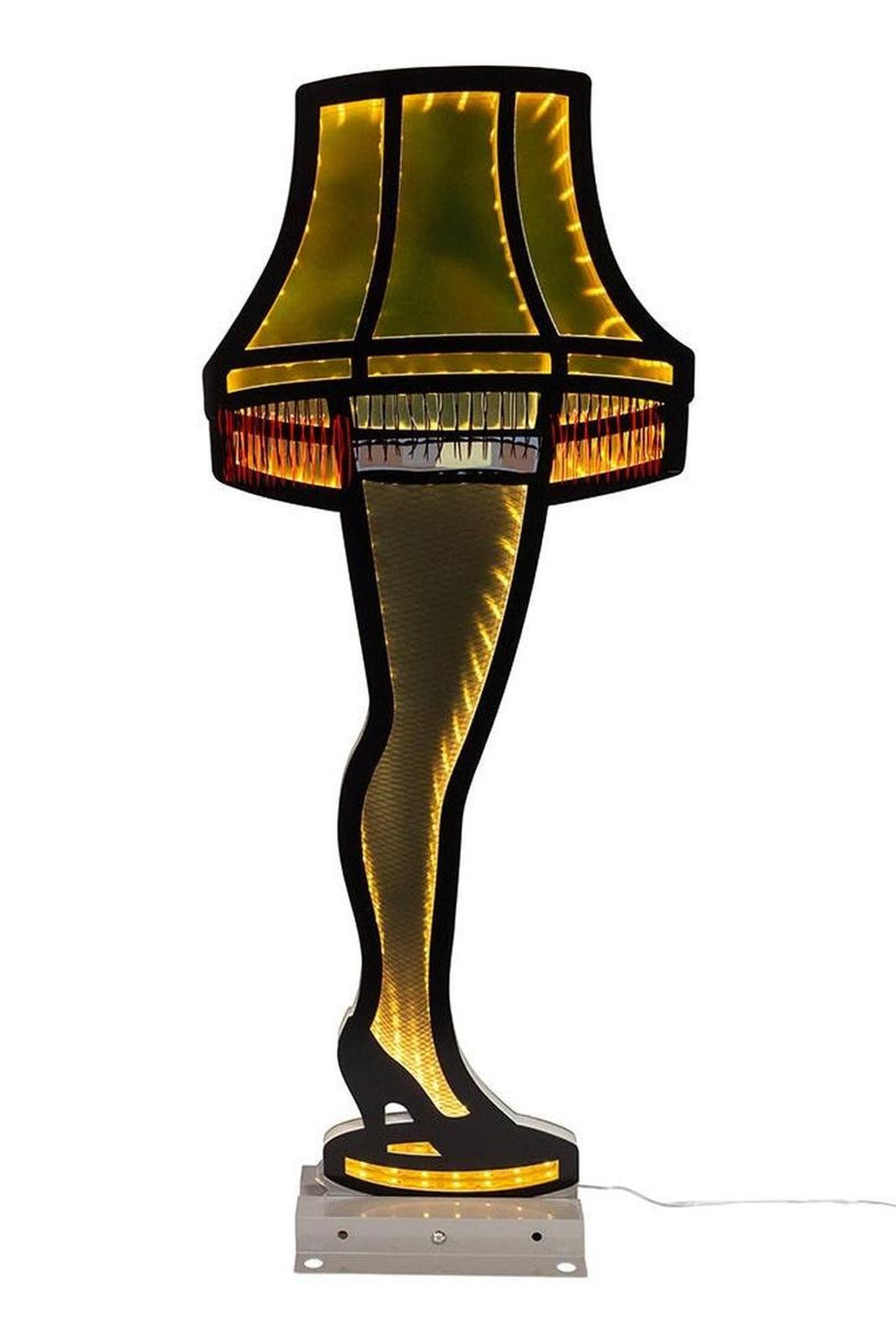 Kurt Adler A Christmas Story 23.6-Inch Outdoor Leg Lamp Infinity Light