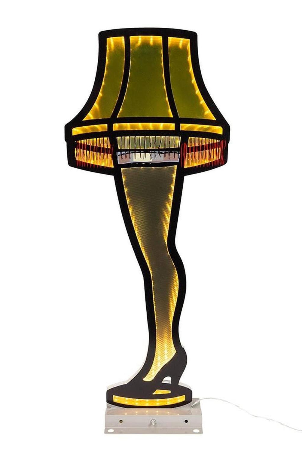 Kurt Adler A Christmas Story 23.6-Inch Outdoor Leg Lamp Infinity Light