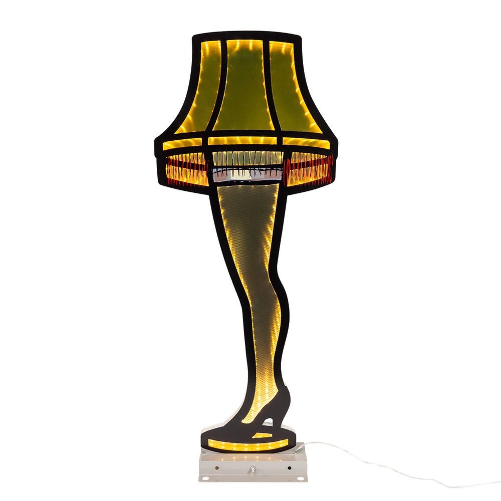 Shop For Kurt Adler A Christmas Story 23.6 - Inch Outdoor Leg Lamp Infinity Light