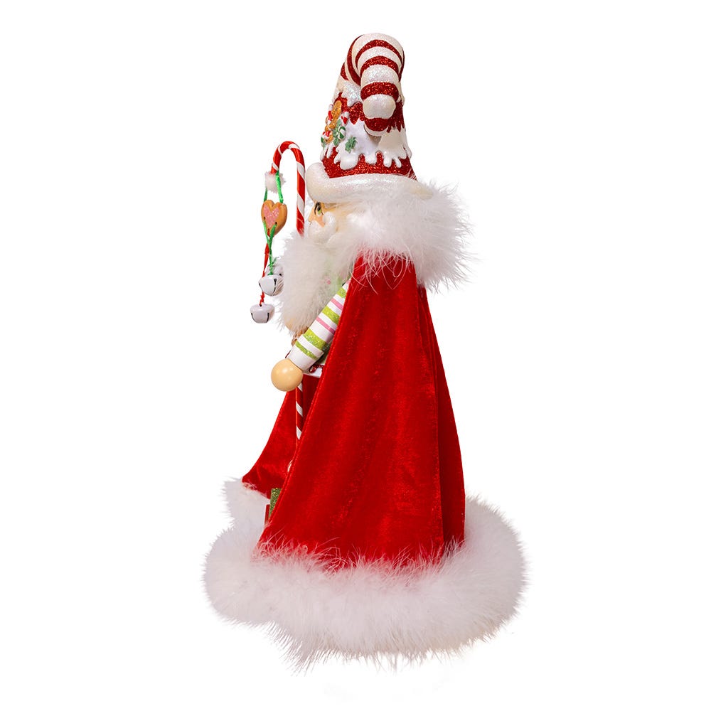 Shop For Kurt Adler delightful 15 - Inch Gingerbread Candy Santa Nutcracker