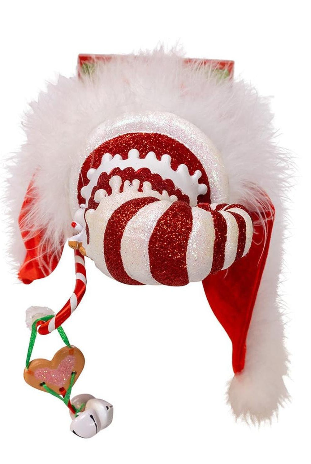 Kurt Adler delightful 15-Inch Gingerbread Candy Santa Nutcracker