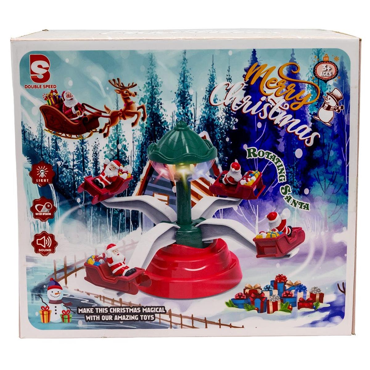 Shop For Kurt Adler Musical Christmas Deco with Santa Table Piece