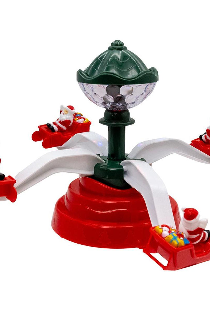 Shop For Kurt Adler Musical Christmas Deco with Santa Table Piece