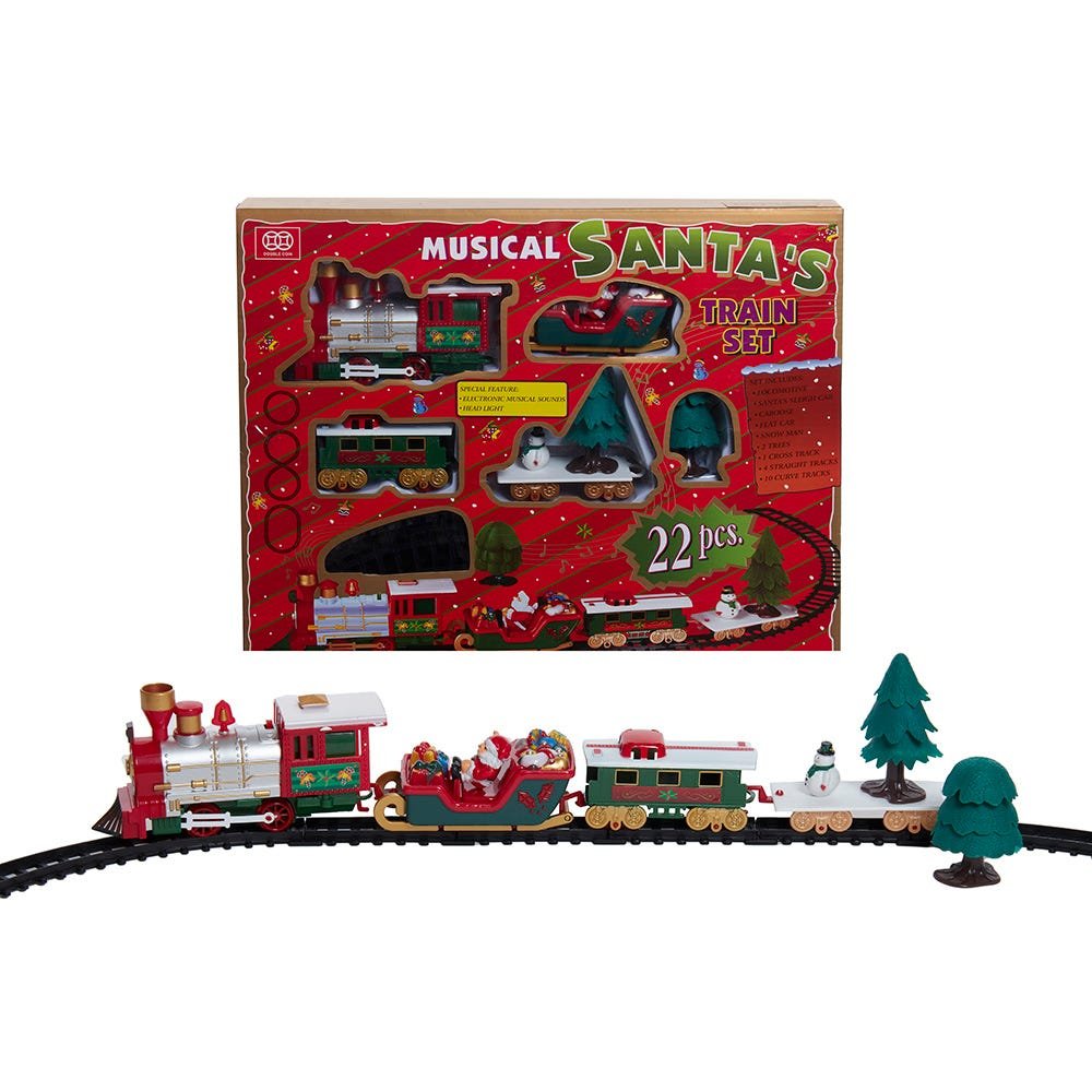 Shop For Kurt Adler Musical Santa Train Table Piece
