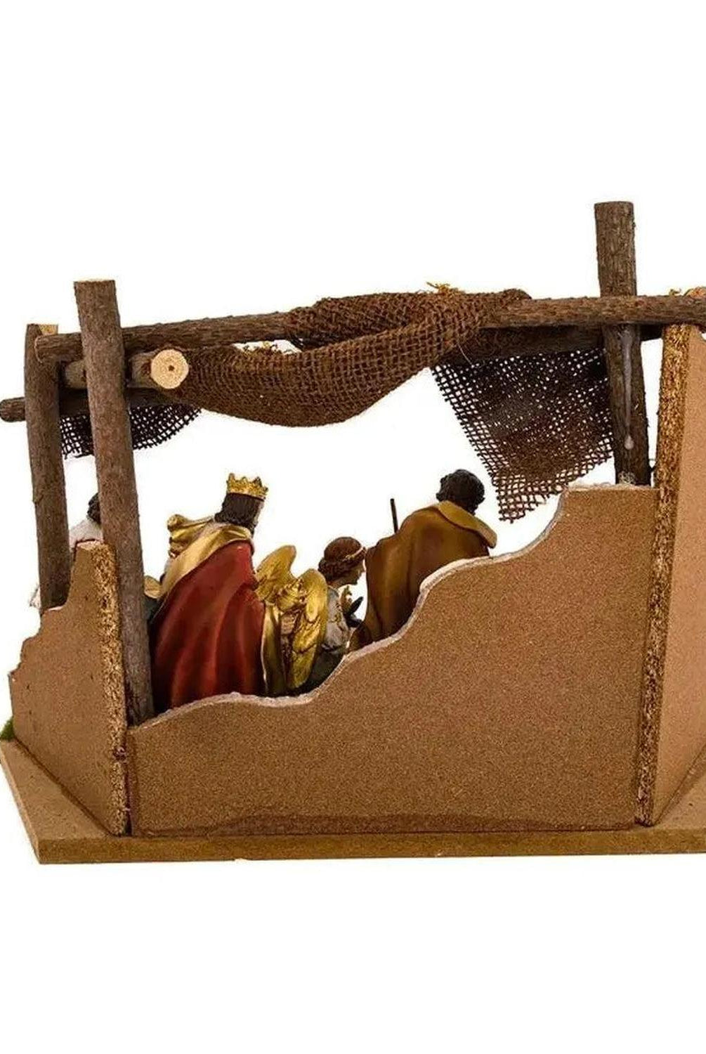 Shop For Kurt Adler Nativity Set with 11 Figures and Stable