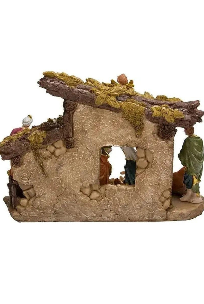 Shop For Kurt Adler Nativity Set With 11 Figures and Stable