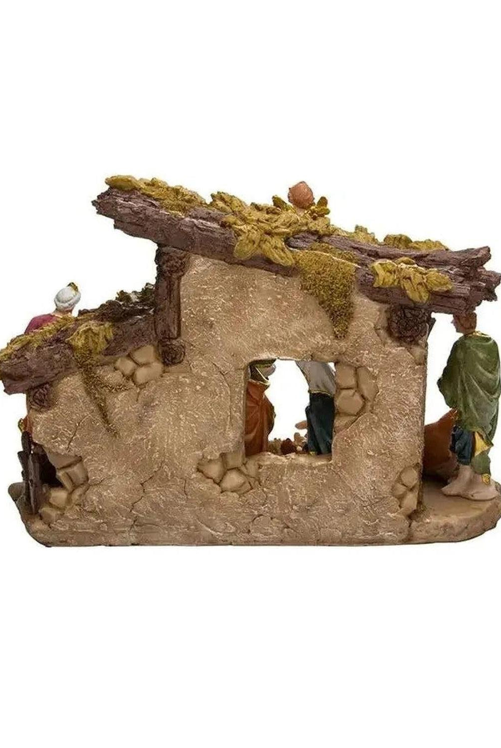 Shop For Kurt Adler Nativity Set With 11 Figures and Stable