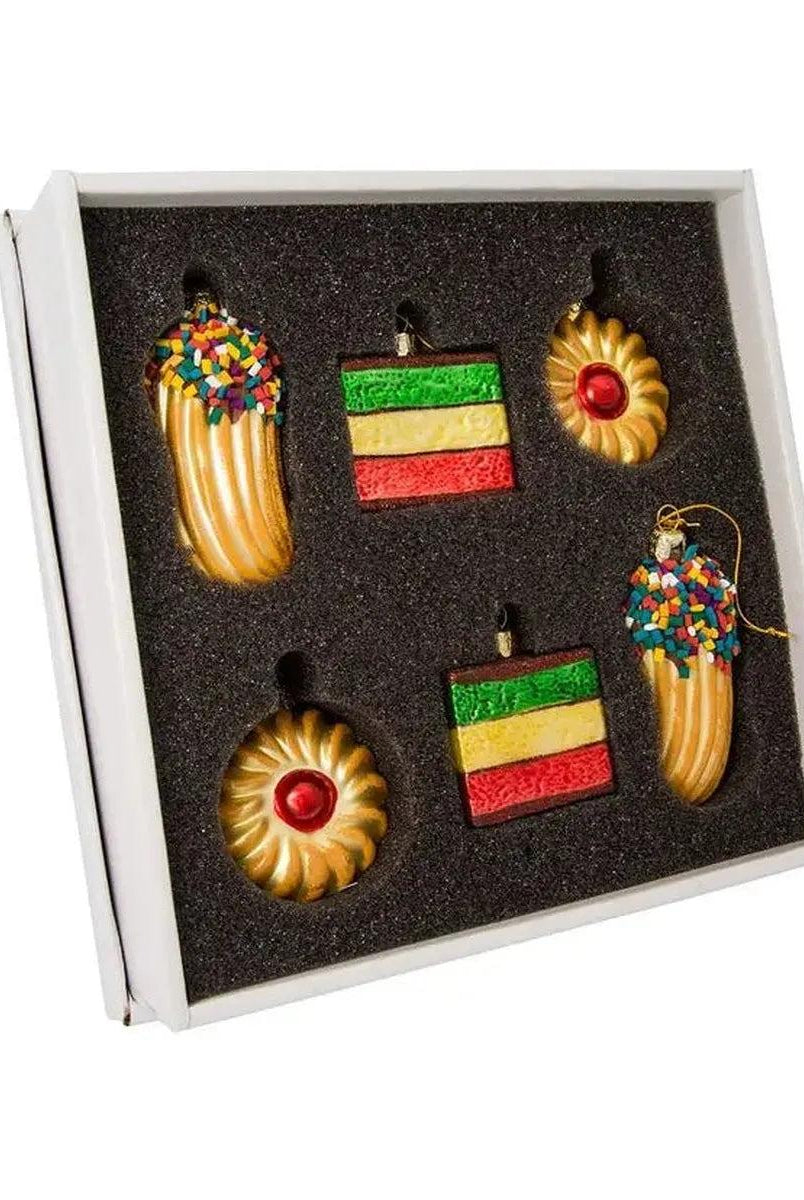 Shop For Kurt Adler Noble Gemsâ„¢ Cookie Glass Ornaments, 6 - Piece Box Set