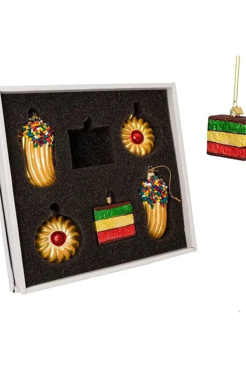 Shop For Kurt Adler Noble Gemsâ„¢ Cookie Glass Ornaments, 6 - Piece Box Set