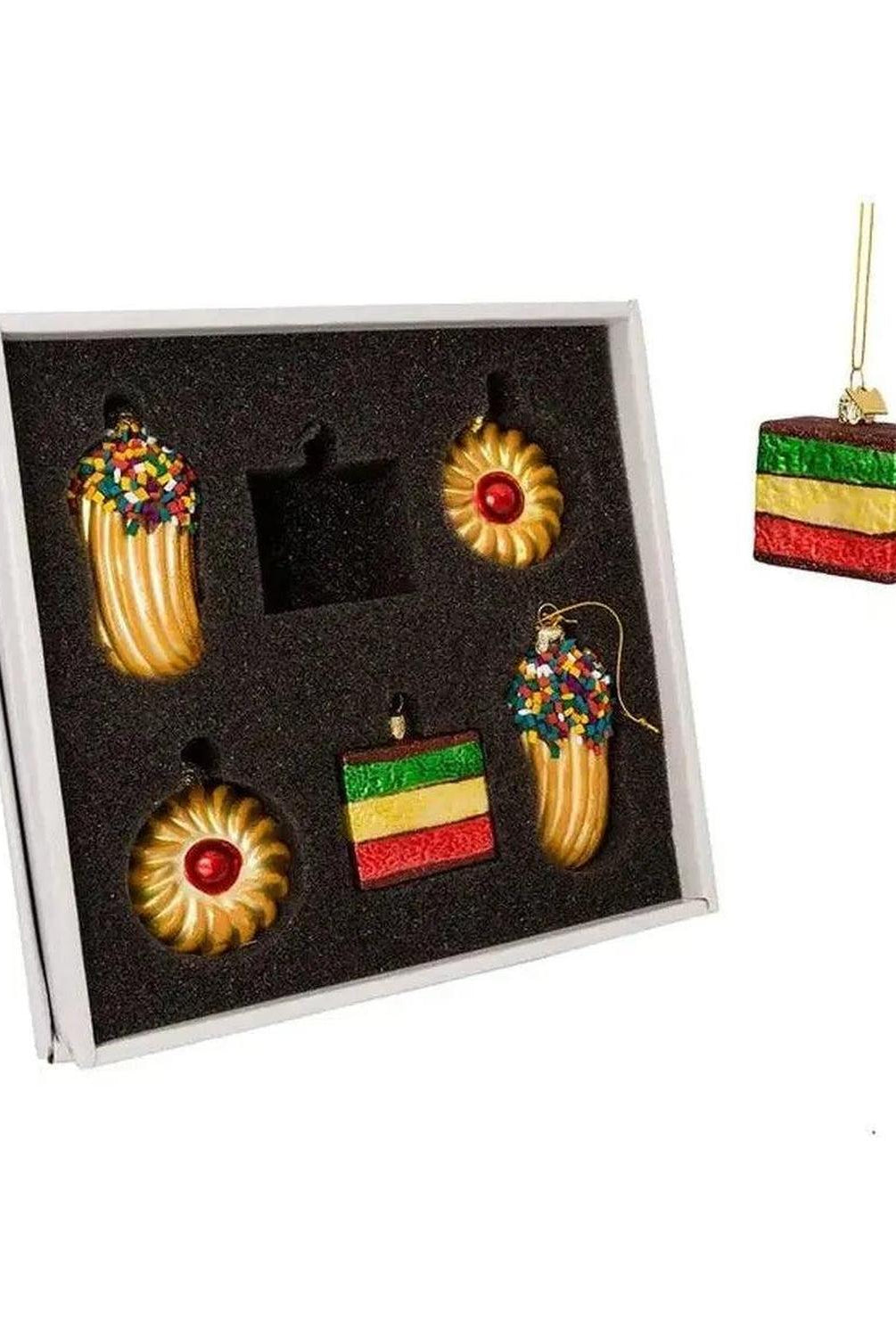 Shop For Kurt Adler Noble Gemsâ„¢ Cookie Glass Ornaments, 6 - Piece Box Set