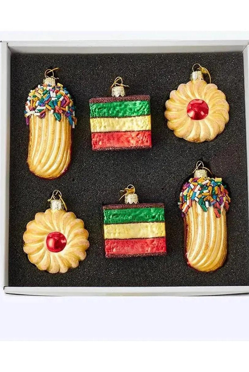 Shop For Kurt Adler Noble Gemsâ„¢ Cookie Glass Ornaments, 6 - Piece Box Set