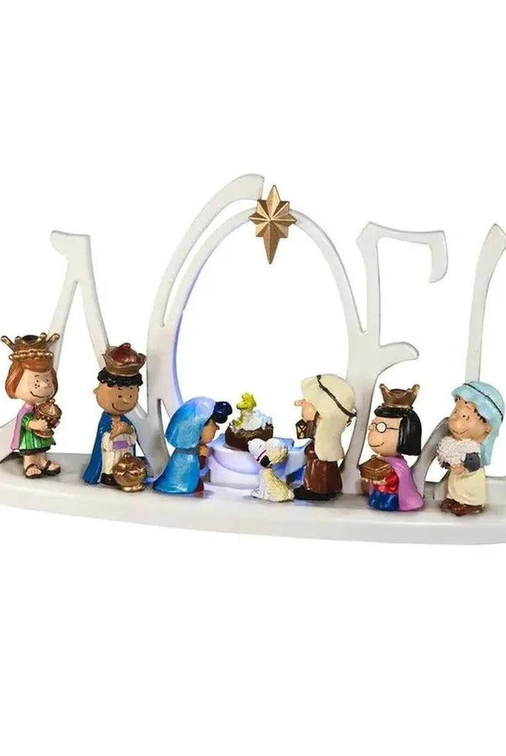 Shop For Kurt Adler Peanuts Lighted Nativity Scene