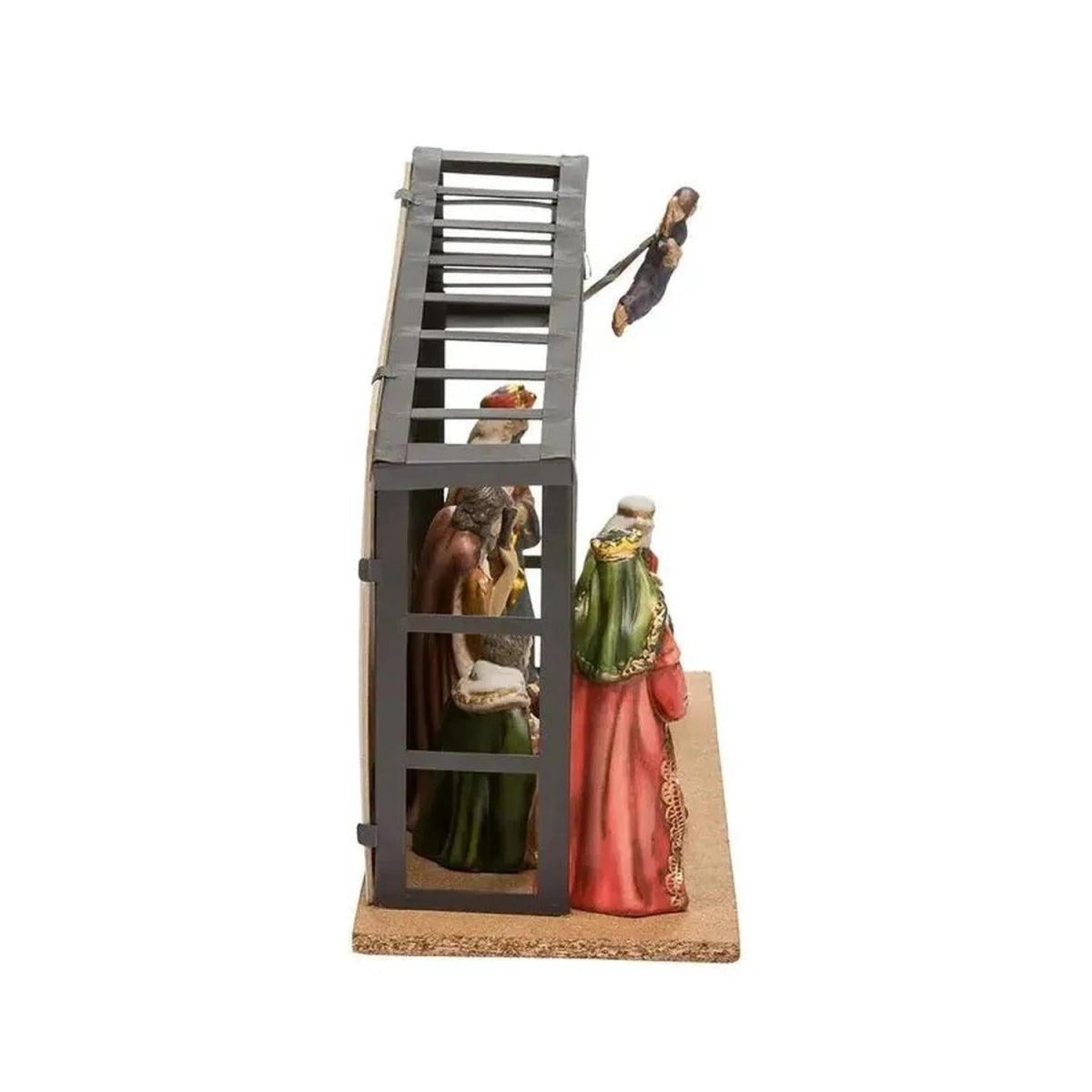 Shop For Kurt Adler Porcelain Nativity Set With Stable, 10 - Piece Set