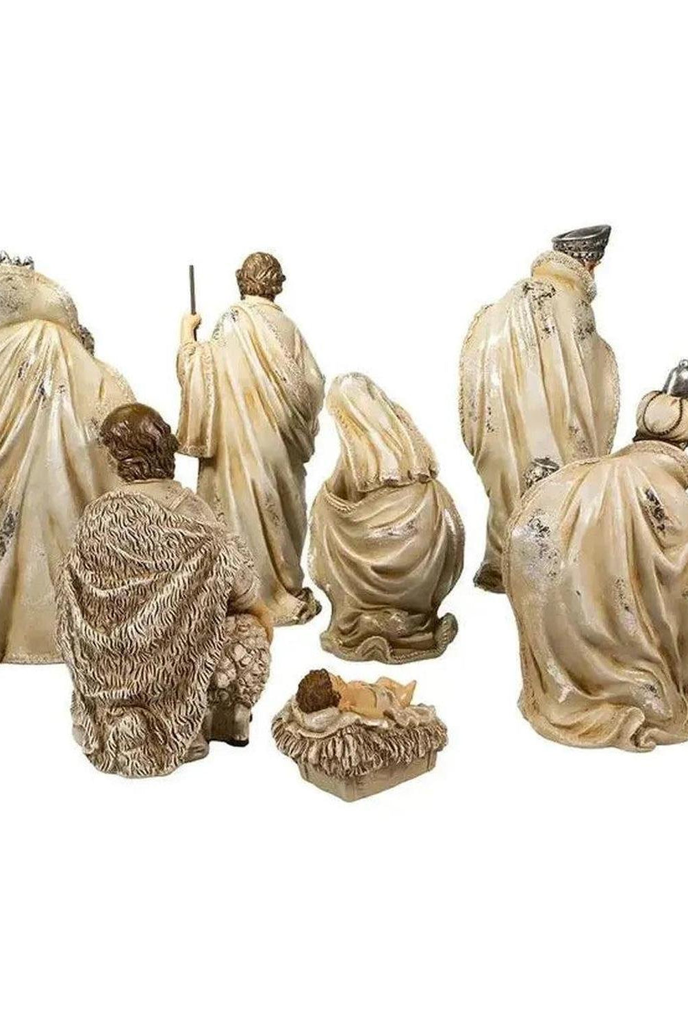 Shop For Kurt Adler Resin Nativity Table Piece, 7 Piece Set
