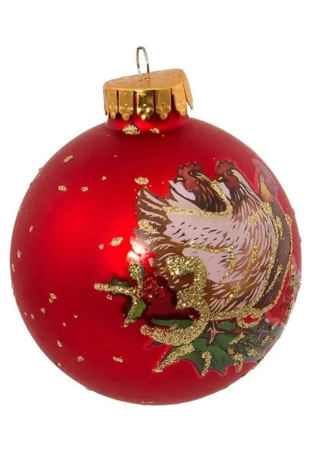 Kurt Adler Twelve Days Of Christmas Glass Ball Ornaments